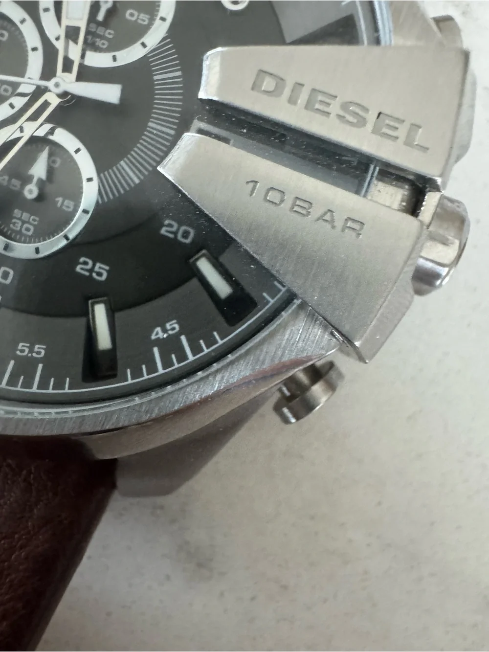 Authentic Diesel Mega Chief chronograph watch, model DZ4290
